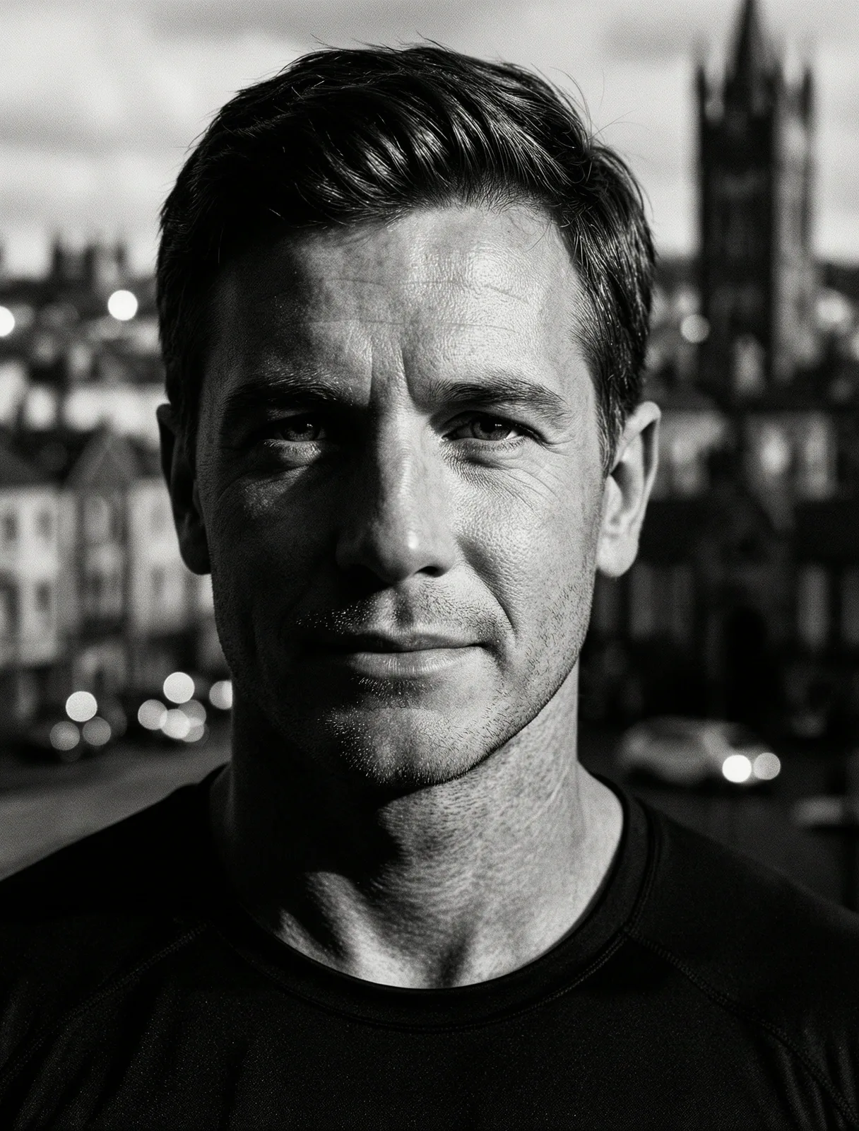 Portrait of the SlimStride founder in Glasgow