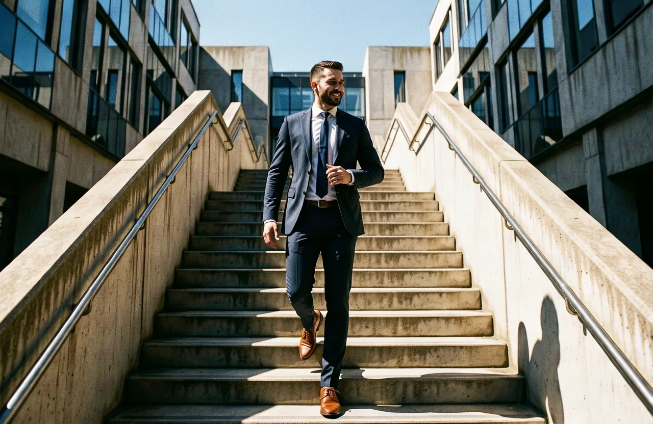Professional movement in an urban environment